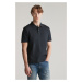 POLOKOŠILE GANT WAFFLE TEXTURED SS POLO BLACK