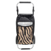 Nákupní taška na kolečkách Beagles Alberic - hnědá zebra - 41,76L