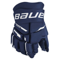Bauer SUPREME M3 GLOVE-SR Hokejové rukavice, tmavě modrá, velikost