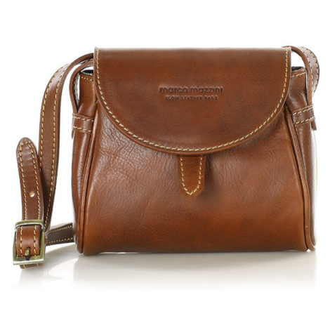 Mini kožená taštička a peněženka pouch bag Marco Mazzini handmade