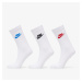 Ponožky Nike Sportswear Everyday Essential Crew Socks 3-Pack White/ Multicolor