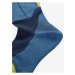 Modré ponožky z merino vlny ALPINE PRO Rode