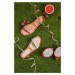 Kožené sandály Medicine dámské, růžová barva