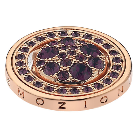 Hot Diamonds Přívěsek Hot Diamonds Emozioni Alba e Tramonto Rose Gold Coin EC247-EC253 3,3 cm