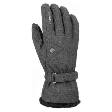 Reusch LAILA Dámské lyžařské rukavice, šedá, velikost