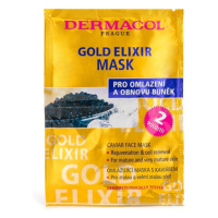 Dermacol Gold Elixir omlazující maska s kaviárem