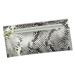 Dámská kožená peněženka Rovicky 8802-SNR RFID stříbrná