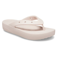 Dámské žabky (plážová obuv) CROCS Classic Platform Flip W quartz