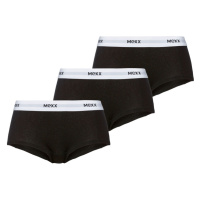 MEXX Dámské kalhotky, 3 kusy (černá)