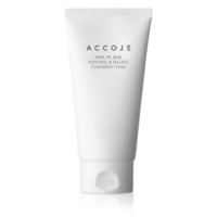 ACCOJE - VITAL IN JEJU PURIFYING & PEELING CLEANSING FOAM - Korejská čistící pěna 150 ml