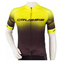 Cyklistický dres Crussis, černá/žlutá S