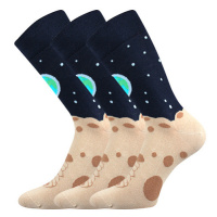 LONKA® ponožky Twidor vesmír 3 pár 117461