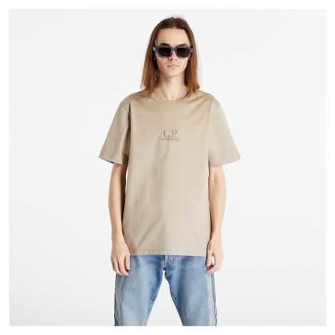 C.P. Company Mercerized Jersey Relaxed Fit T-Shirt Cobblestone CP COMPANY