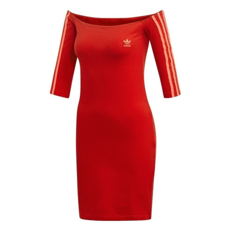 Adidas Shoulder Dress Scarle Červená