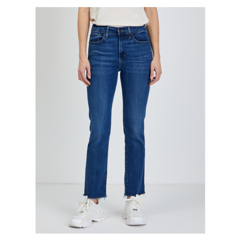 Tmavě modré dámské straight fit džíny Levi's® 724 Levi´s