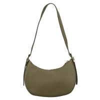 Dámska kožená crossbody khaki - Delami Kinsley