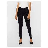 Černé skinny fit džíny VERO MODA Sophia