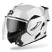 AIROH REV 19 COLOR RE1914 - překlopná bílá moto helma