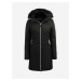 Černý dámský voděodpudivý kabát Alpine Pro Favta