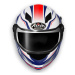 AIROH Movement First MVFR55 helma bílá/modrá/červená