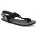 Barefoot sandály Tikki shoes - Soul leather golden splash černé