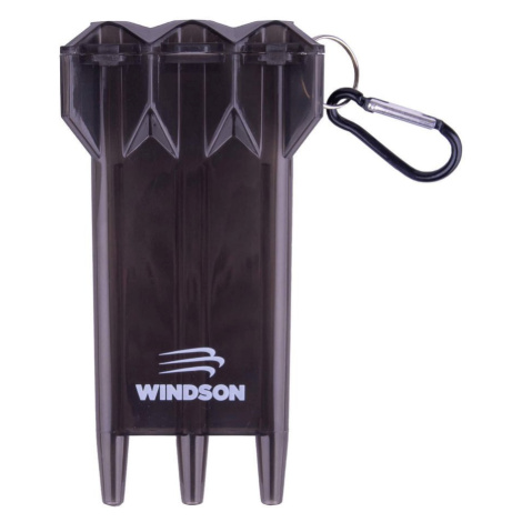 Plastové pouzdro na šipky Windson Casepet, černé