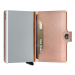 Kožená peněženka Secrid dámská, růžová barva, MMe.Rose-ROSE