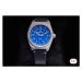 Formex Field Automatic Earth Blue Limited Series Black Leather Strap 0660.1.6539.711