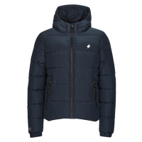 Superdry HOODED SPORTS PUFFR JACKET Tmavě modrá