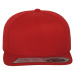 Kšiltovka // Flexfit 110 Fitted Snapback red