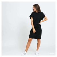 Urban Classics Ladies Organic Cotton Cut On Sleeve Tee Dress Black