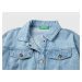 Benetton, Jean Jacket With Flower Print