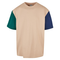 Urban Classics / Organic Oversized Colorblock Tee unionbeige