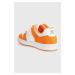 Sneakers boty DC oranžová barva
