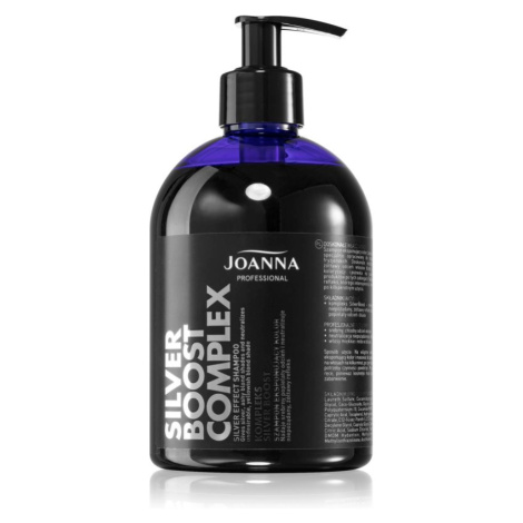 Joanna Silver Boost Complex fialový šampon neutralizující žluté tóny 500 g