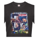Pánské tričko s potiskem kapely The Beatles  - parádní tričko s potiskem známé hudební skupiny.