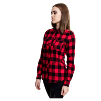 košile dámská URBAN CLASSICS - Turnup Checked Flannel - TB1280