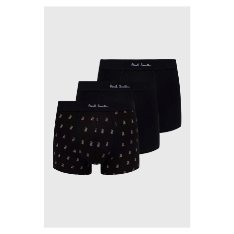 Boxerky Paul Smith 3-pack pánské, černá barva, M1A.914.M3PK53