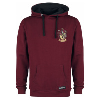 Harry Potter Gryffindor Mikina s kapucí burgundská červeň