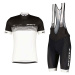 SCOTT Cyklistický krátký dres a krátké kalhoty - RC TEAM 20 SS - bílá/černá