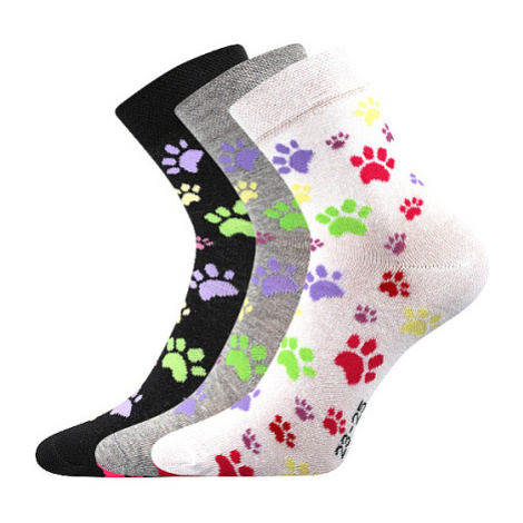 Boma Xantipa 50 Dámské vzorované ponožky - 3 páry BM000000627700101875 mix B