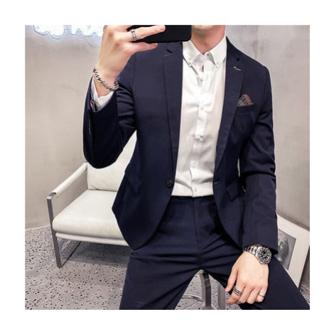 Formální oblek office styl, společenský set se vzorem JFC FASHION