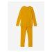 Žlutý dětský set funkčního trička a kalhot Reima Lani