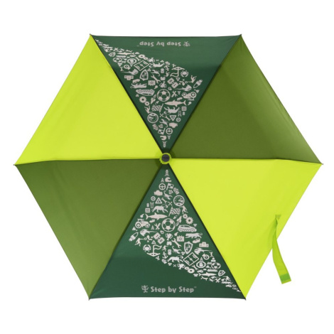 Dětský skládací deštník s magickým efektem, limetkový Hama
