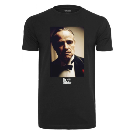 Černé tričko Godfather Portrait Merchcode