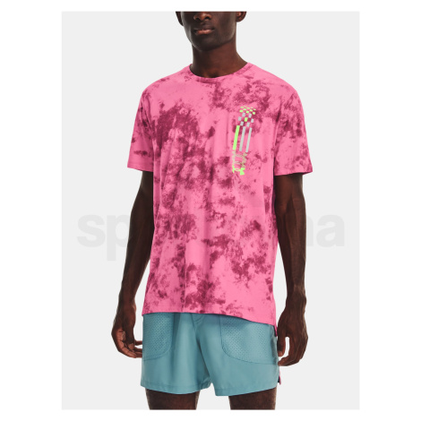 Tričko Under Armour UA RUN ANYWHERE SS TEE-PNK