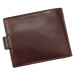 Pánská kožená peněženka EL FORREST 548-28 RFID hnědá