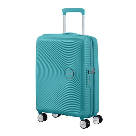 AT Kufr Soundbox Spinner Expander 55/20 Cabin Turquoise Tonic, 40 x 20 x 55 (88472/A066) American Tourister