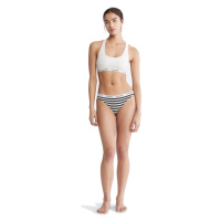 Calvin klein kalhotky klasické s pruhy černá/bílá s