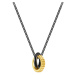 Police Módní bicolor náhrdelník z oceli Rock Rebel PEAGN0001804